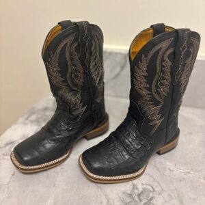Black Western Cowboy Boots